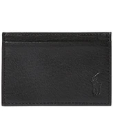 Polo Ralph Lauren Men's Pebbled Leather Card Case