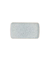 Denby Halo Speckle Rectangular Plate