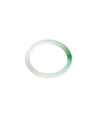 Koi — Mottled round jade stone bangle