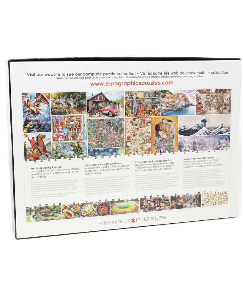 Eurographics Incorporated Flavors of the World Italian Table Jigsaw Puzzle, 1000 Pieces