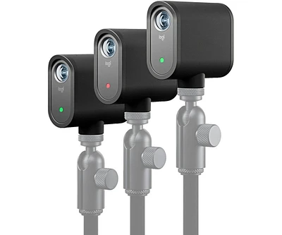 Logitech Mevo Live Streaming Camera (3-pack) - Black
