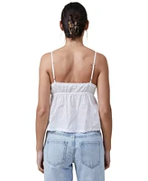 Cotton On Women's Cotton Lace Cami
