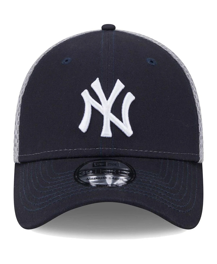 Men's New Era Navy New York Yankees Team Neo 39THIRTY Flex Hat