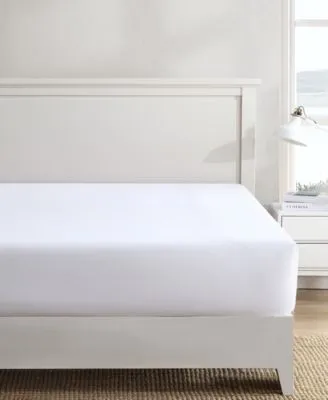 Nautica Solid Cotton Percale Fitted Sheets