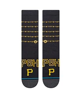 Men's Stance Black Pittsburgh Pirates 2023 City Connect Crew Socks