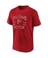 Men's Nfl x Darius Rucker Collection by Fanatics Red Atlanta Falcons T-shirt