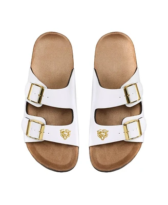 Women's Foco Chicago Bears Double-Buckle Sandals