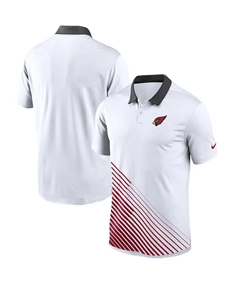 Men's Nike White Arizona Cardinals Vapor Performance Polo Shirt