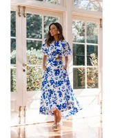 Petal and Pup Women's Aminah Puff Sleeve Dress