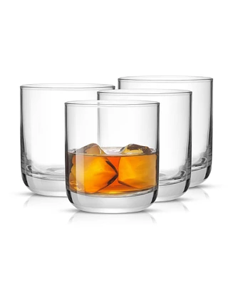 JoyJolt Nova Short Whiskey Glasses Set - Set of 4