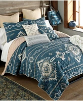 Donna Sharp Mesquite Reversible 3-Piece Quilt Set, Twin