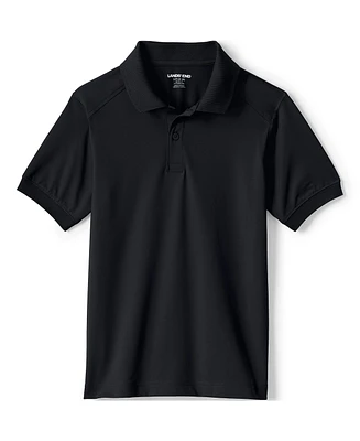 Lands' End Girls Short Sleeve Rapid Dry Polo Shirt