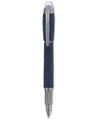 Montblanc StarWalker Space Blue Resin Fountain Pen