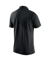 Men's Nike Black Ohio State Buckeyes Coaches Performance Polo Shirt