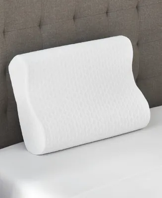 ProSleep Gel Support Memory Foam Pillow, Contour