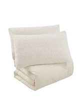 Videri Home Cozy Sherpa Comforter Sets