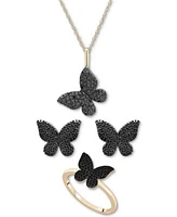 Wrapped Diamond Pave Butterfly Jewelry Collection Created For Macys