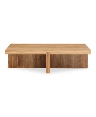 Folke 50" Oak Rectangle Coffee Table