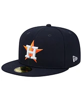 Men's New Era Navy Houston Astros 2017 World Series Team Color 59FIFTY Fitted Hat