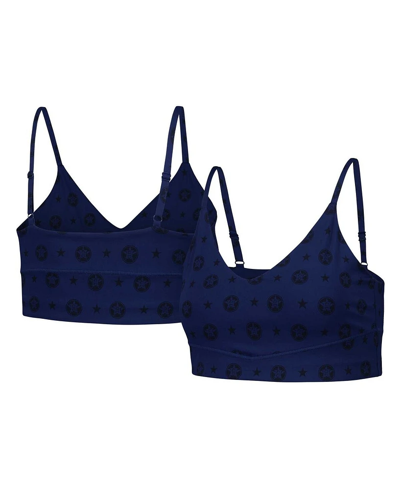 Women's Terez Navy Houston Astros Active Bra