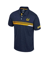 Men's Colosseum Navy Cal Bears No Problemo Polo Shirt