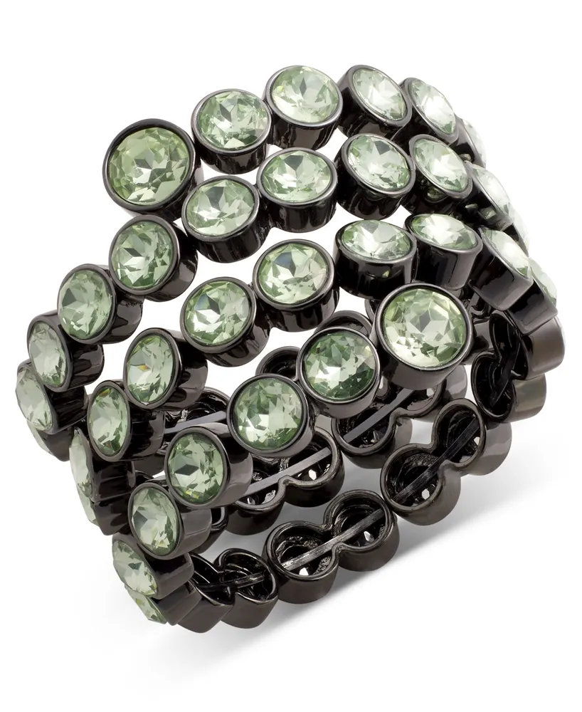 I.n.c. International Concepts Crystal Layered Bracelet, Created for Macy's