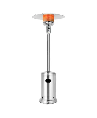 48000 Btu Stainless Steel Propane Patio Standing Heater