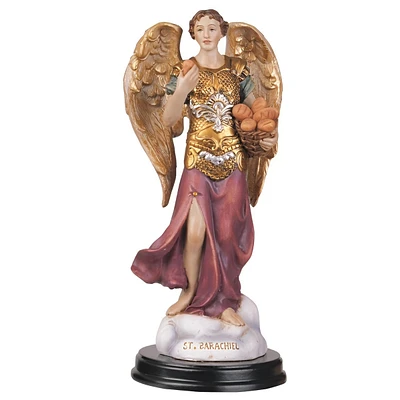 Fc Design 6"H Archangel Barachiel Statue Chief of The Guardian Angels Holy Figurine Angel of Blessings Religious Decoration Home Decor Perfect Gift fo