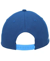 Men's New Era Light Blue, Blue Kevin Harvick 9FORTY Busch Light Visor Streak Snapback Adjustable Hat