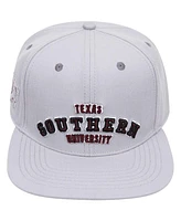 Men's Pro Standard Gray Texas Southern Tigers Evergreen Southern Snapback Hat