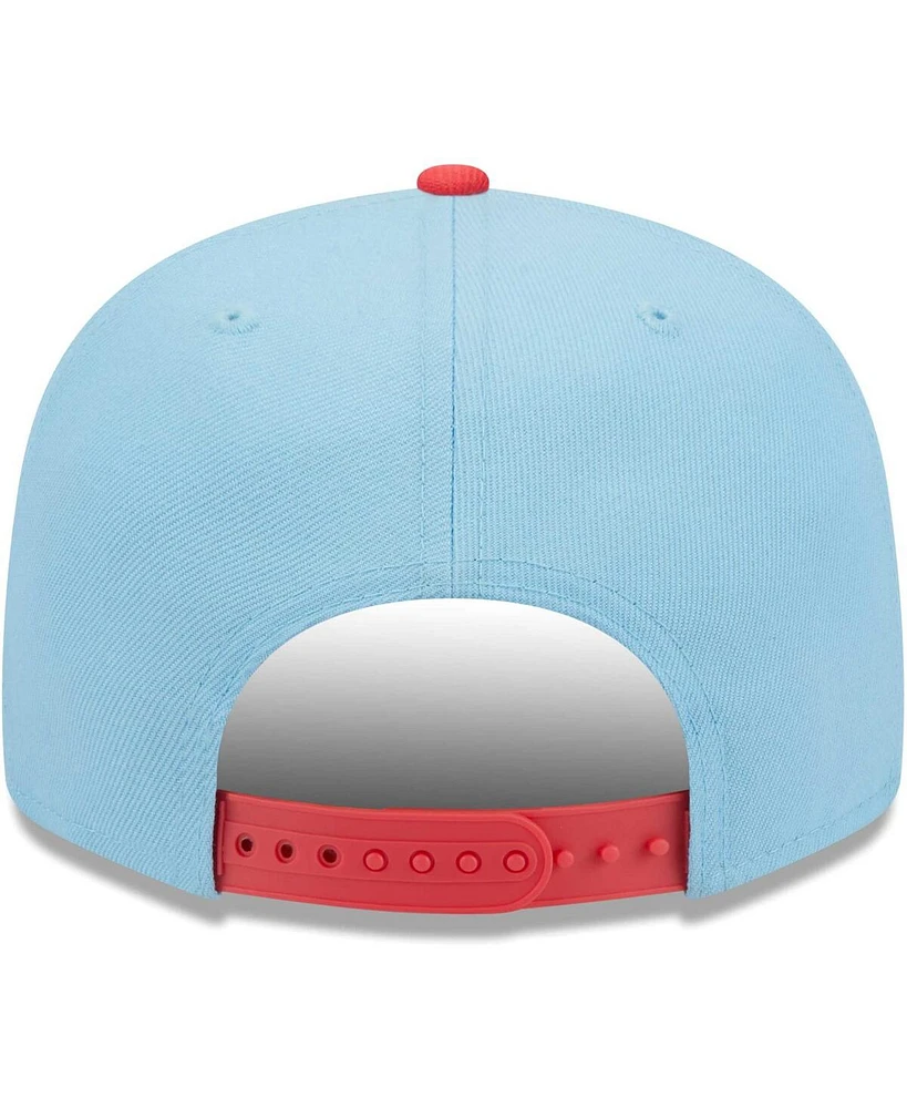 Men's New Era Light Blue, Red Chicago White Sox Spring Basic Two-Tone 9FIFTY Snapback Hat