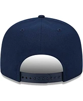 Men's New Era Navy Tennessee Titans Main Script 9FIFTY Snapback Hat