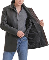 Bgsd Men Byron Leather Car Coat