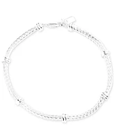 Lauren Ralph Lauren Herringbone Link Chain Bracelet in Sterling Silver