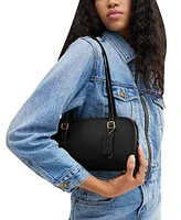 Coach The Originals Small Leather Double Strap Shoulder Bag