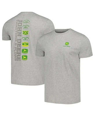 Men's and Women's Top of the World Heather Gray John Deere Classic Trademark History T-shirt