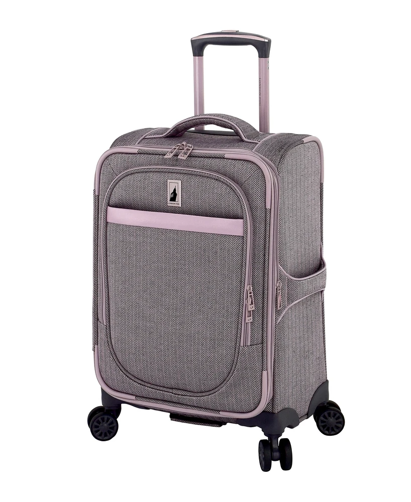 London Fog Kensington 20" Expandable Spinner Carry-On