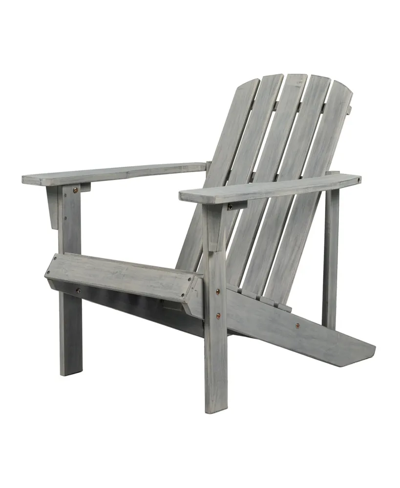 Jonathan Y Westport Outdoor Patio Traditional Acacia Wood Adirondack Chair