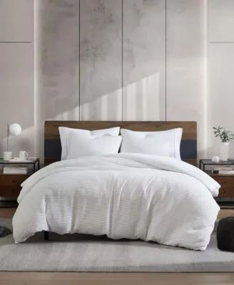 Kenneth Cole New York Solid Waffle Comforter Sets