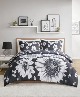 Intelligent Design Maude Floral Reversible Comforter Sets