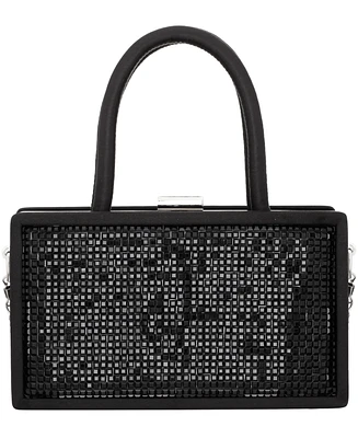 Nina Crystal Frame Clutch