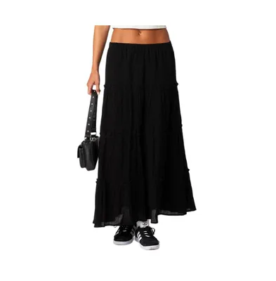 Women's Charlotte Tiered Maxi Skirt