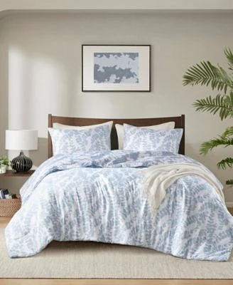 510 Design Aria Floral Print Reversible Comforter Sets