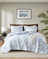 510 Design Aria Floral Print Reversible Comforter Sets