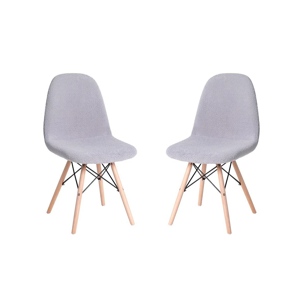 Set Of 2 Lyon Accent Chairs, Modern Chair For Bedroom, Entryway, And Living Room