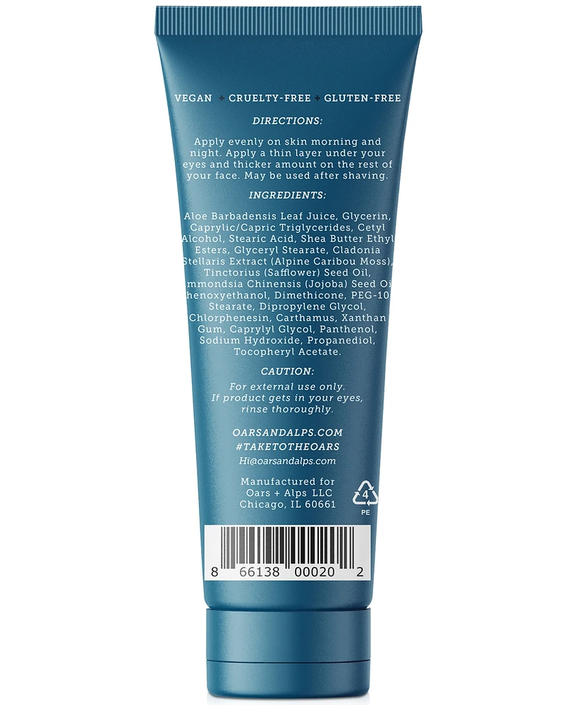 Oars + Alps Face Moisturizer & Eye Cream, 2-oz.