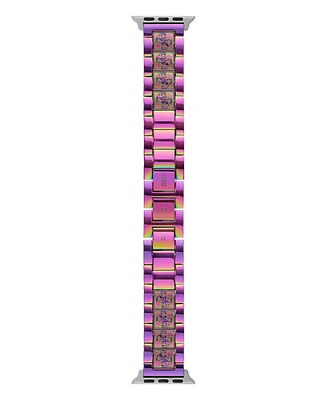 Guess Women's Iridescent Stainless Steel Apple Watch Strap 38mm-40mm