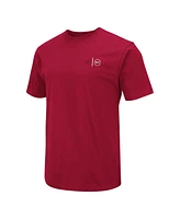 Men's Colosseum Cardinal Arkansas Razorbacks Oht Military-Inspired Appreciation T-shirt
