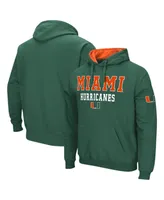 Men's Colosseum Miami Hurricanes Sunrise Pullover Hoodie