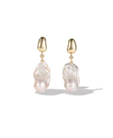 Doris Freshwater Baroque Pearl Drop Earrings